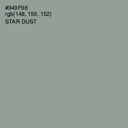 #949F98 - Star Dust Color Image